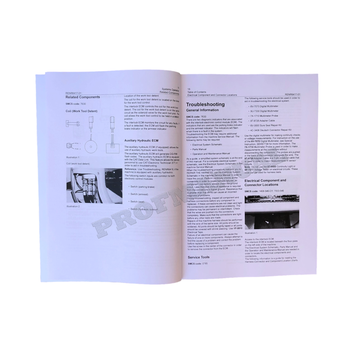 Caterpillar 236B 242B 246B 248B Lader Betrieb Test Einstellung Handbuch Fehlerbehebung