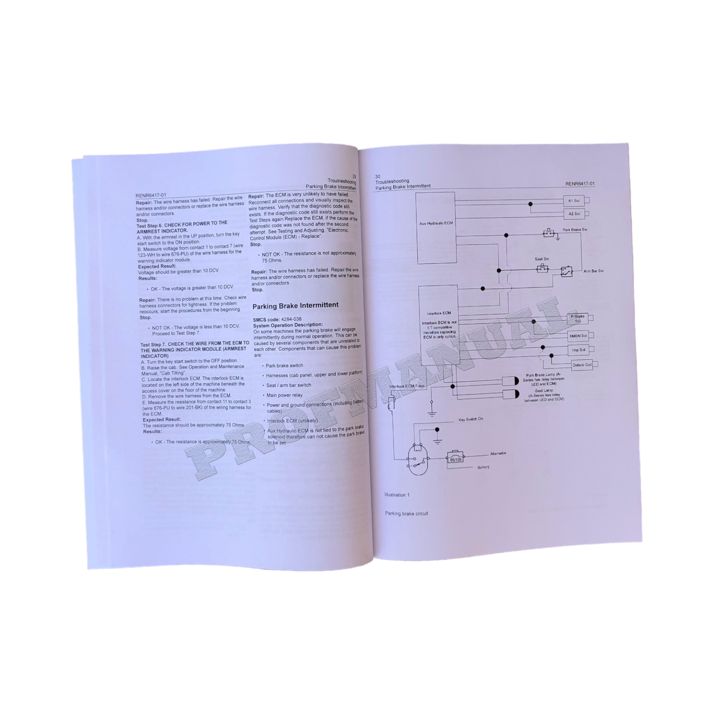 Caterpillar 236B 242B 246B 248B Lader Betrieb Test Einstellung Handbuch Fehlerbehebung