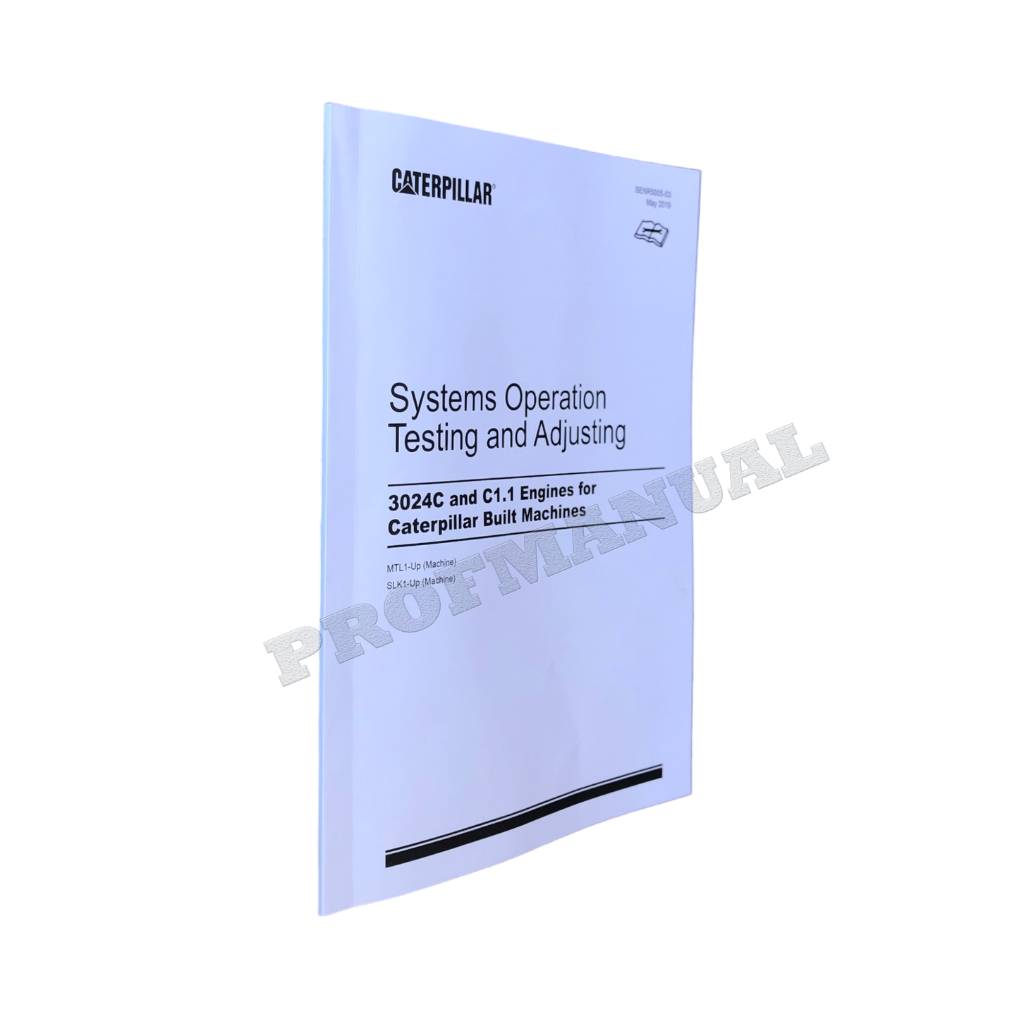 Caterpillar Cat 3024C C1.1 Engine Operation Test Adjusting Service Manual