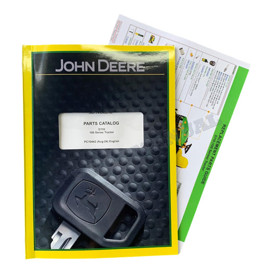 JOHN DEERE D110 TRAKTOR ERSATZTEILKATALOGHANDBUCH