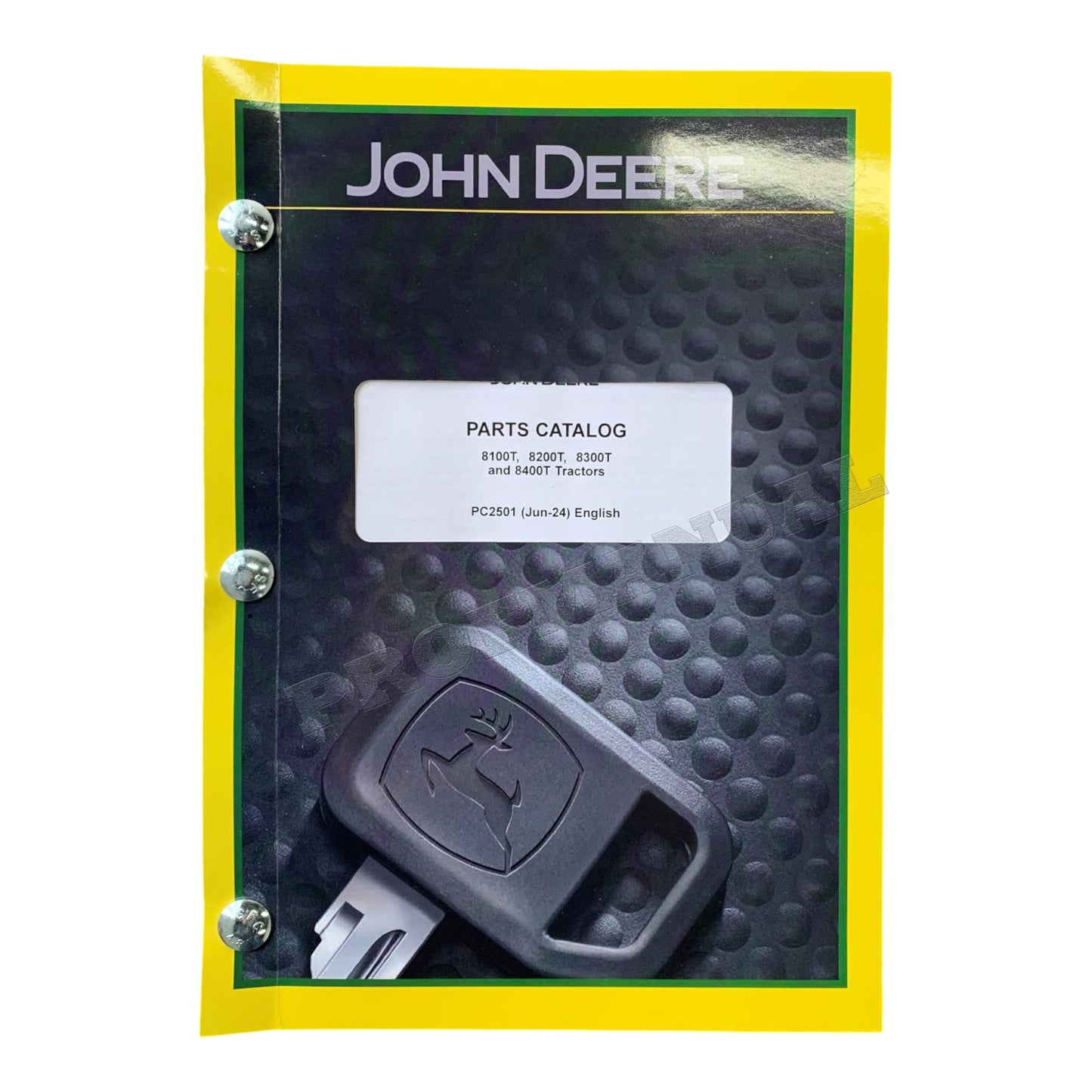 Catalogue de pièces détachées pour tracteurs John Deere 8100T 8200T 8300T 8400T