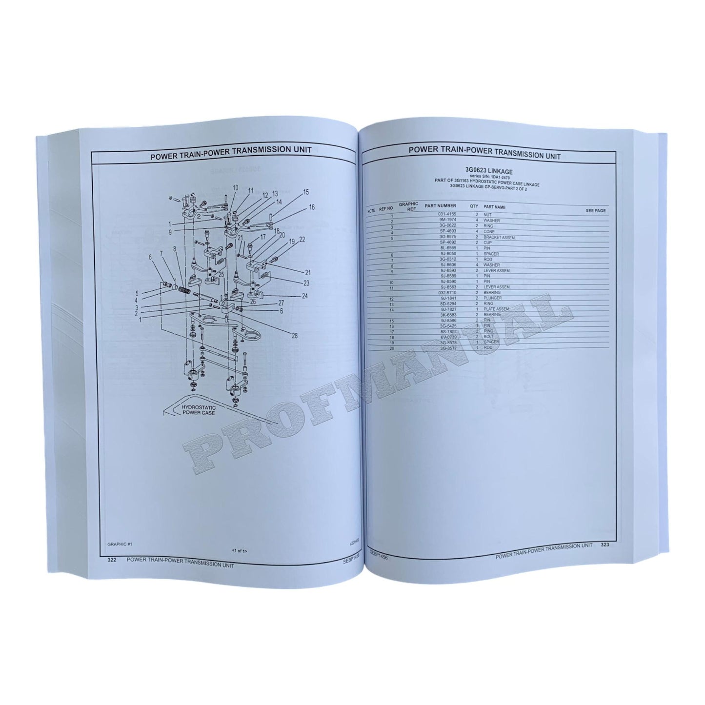 Caterpillar Cat 943LGP Track Loader Parts Catalog Manual