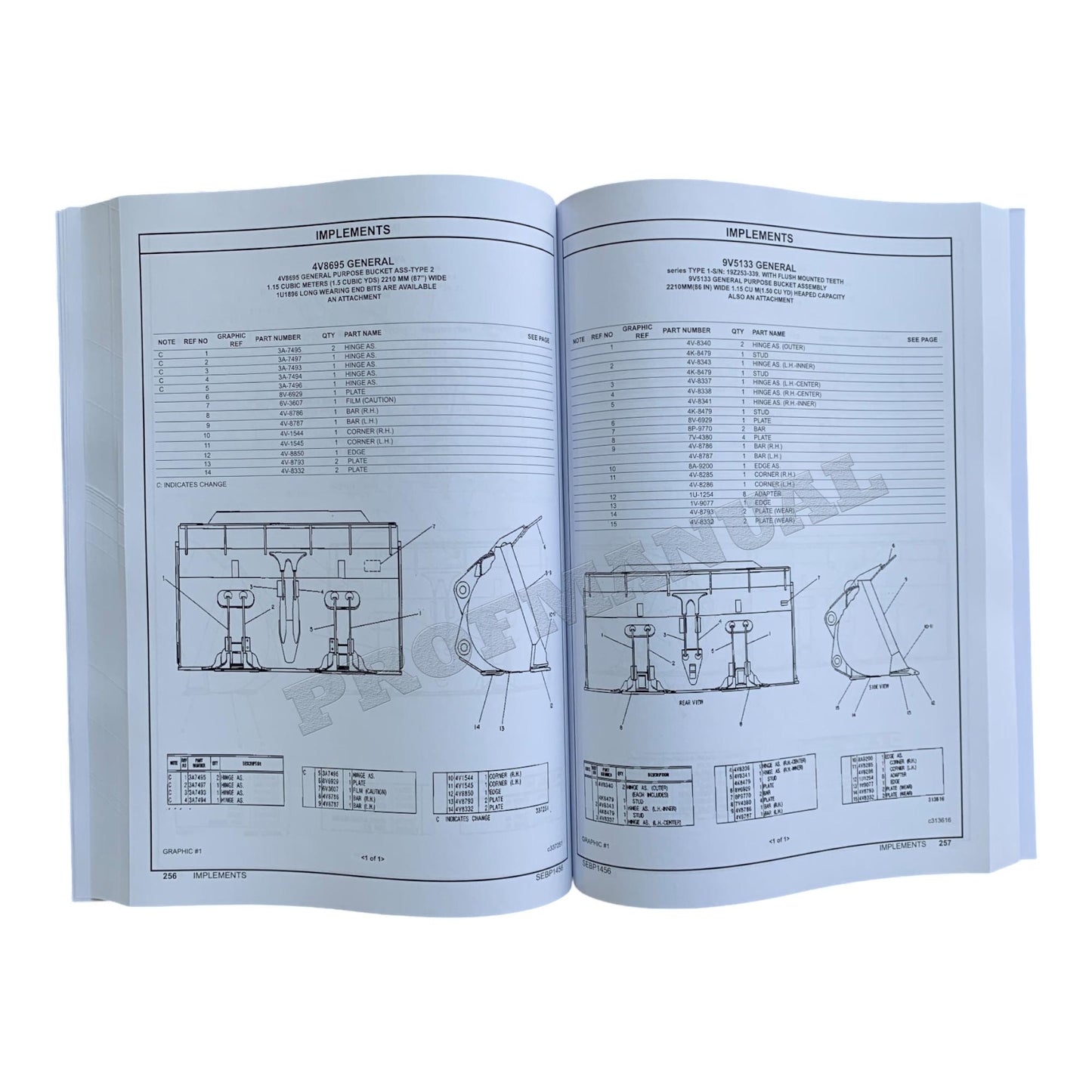 Caterpillar Cat 943LGP Track Loader Parts Catalog Manual