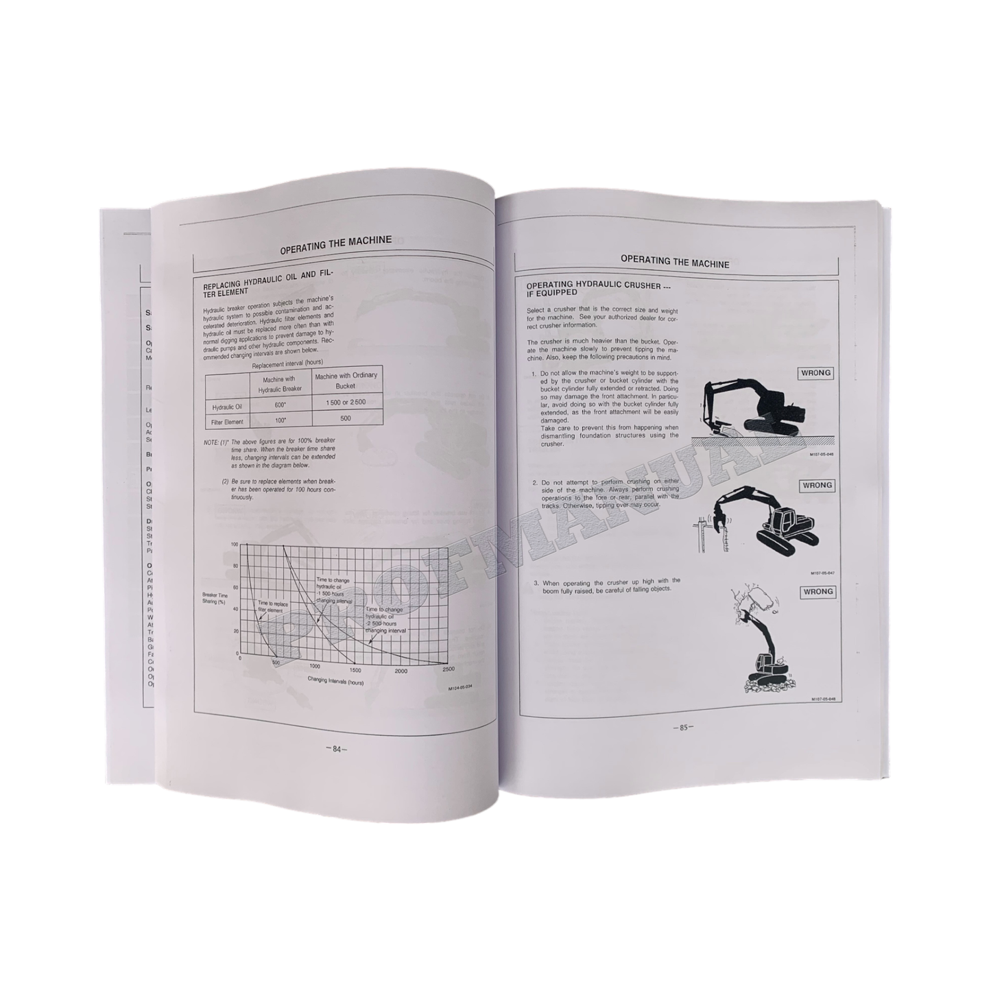 HITACHI EX100-3 EX100M-3 EX120-3 EXCAVATOR OPERATORS MANUAL #1