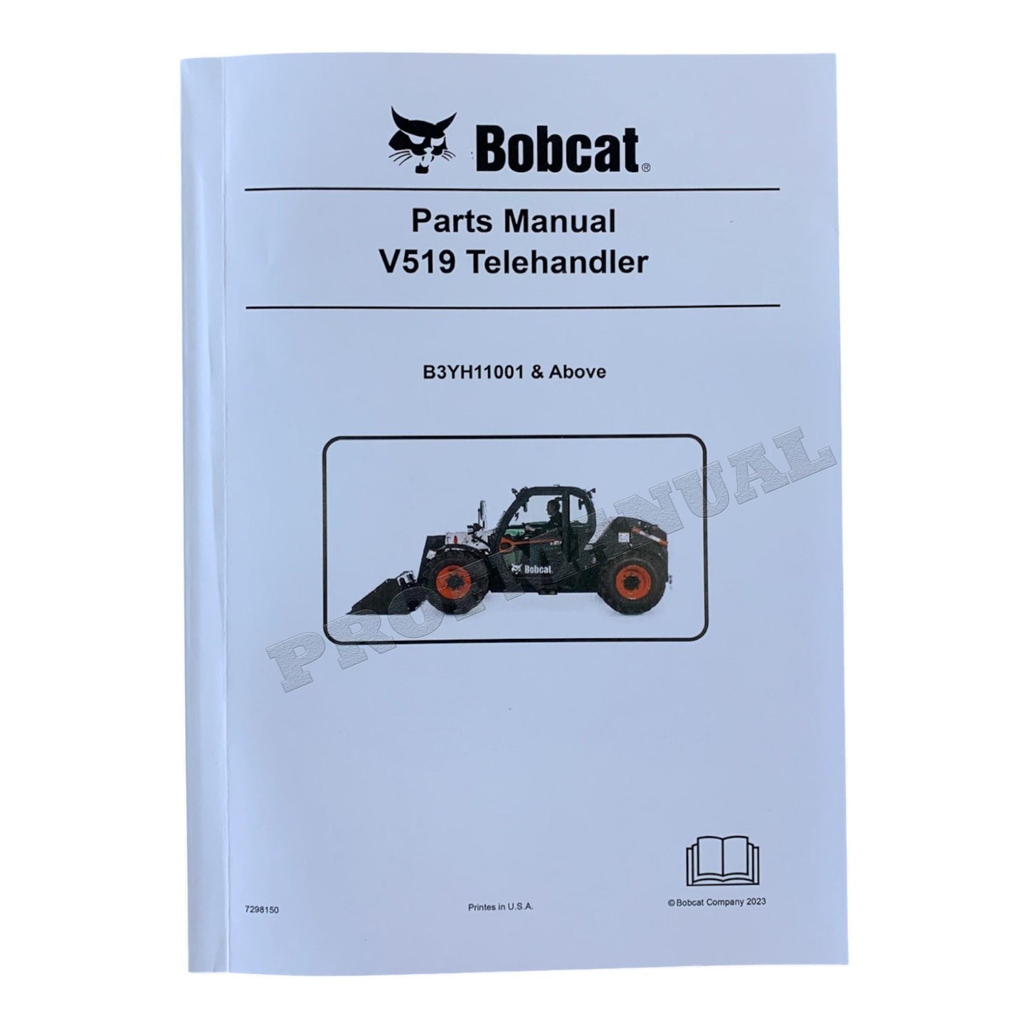 Manuel du catalogue de pièces Bobcat V519 VersaHandler