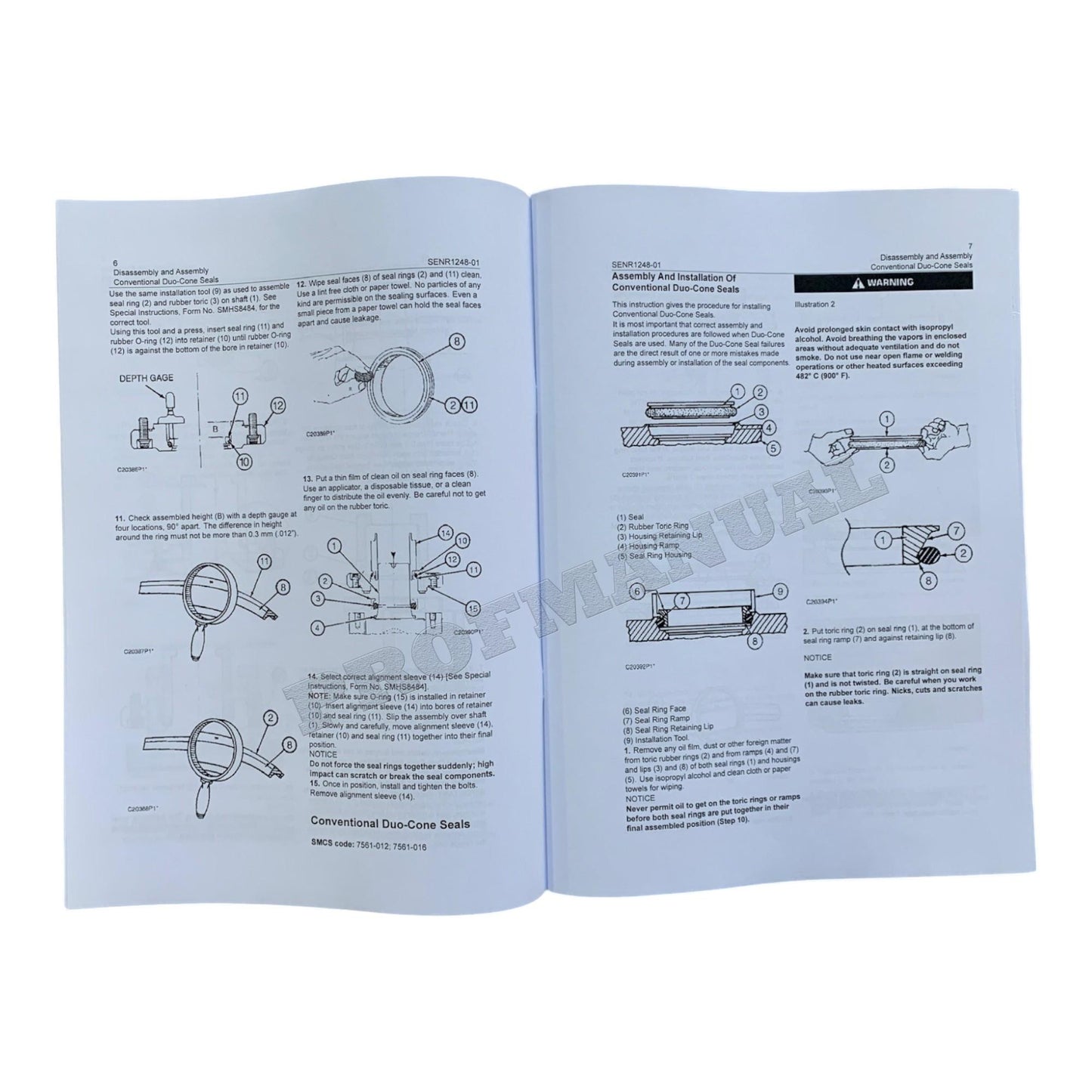 Caterpillar 3046 ENGINE SUPPL D3C D4C D5C SERIES 3 HYSTAT Manual Disassem Assem