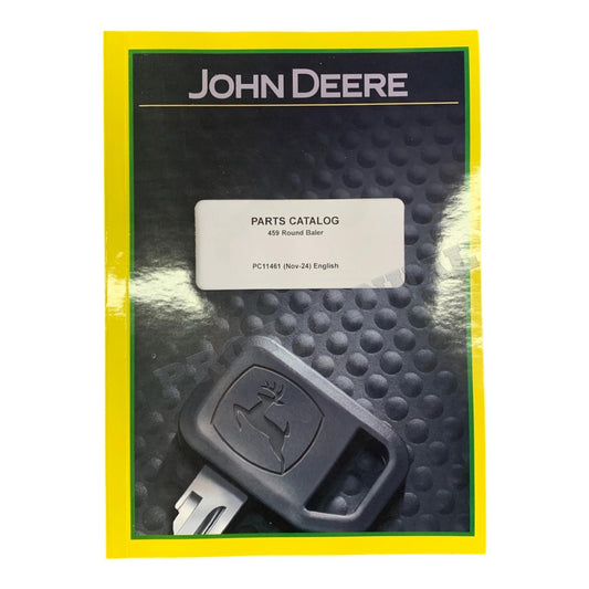 JOHN DEERE 459 ROUND BALER PARTS CATALOG MANUAL North America Edition