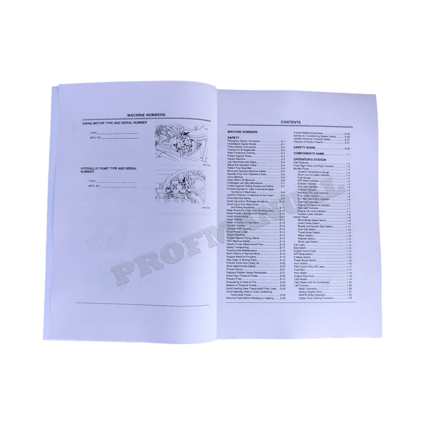 HITACHI EX150LC-5 EXCAVATOR OPERATORS MANUAL