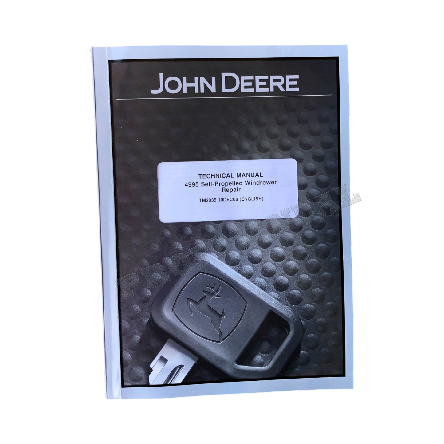 JOHN DEERE 4995 WINDROWER REPAIR SERVICE MANUAL + !BONUS!