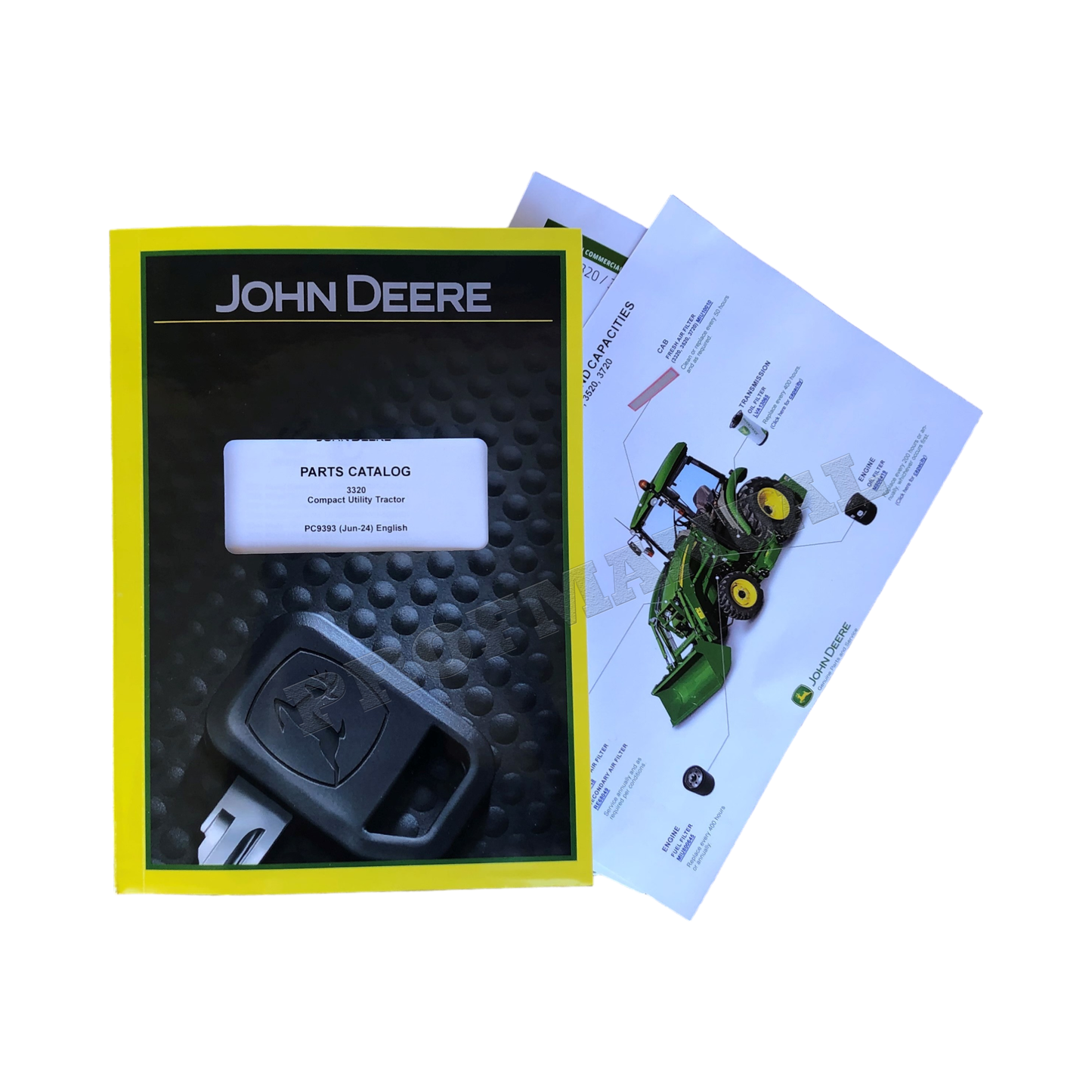 JOHN DEERE 3320 TRACTOR PARTS CATALOG MANUAL + !BONUS!