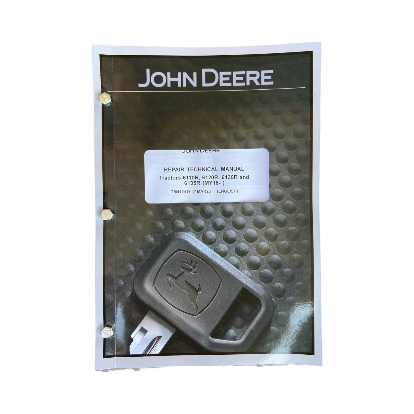 JOHN DEERE 6110R 6120R 6130R 6135R TRACTOR REPAIR SERVICE MANUAL TM410419