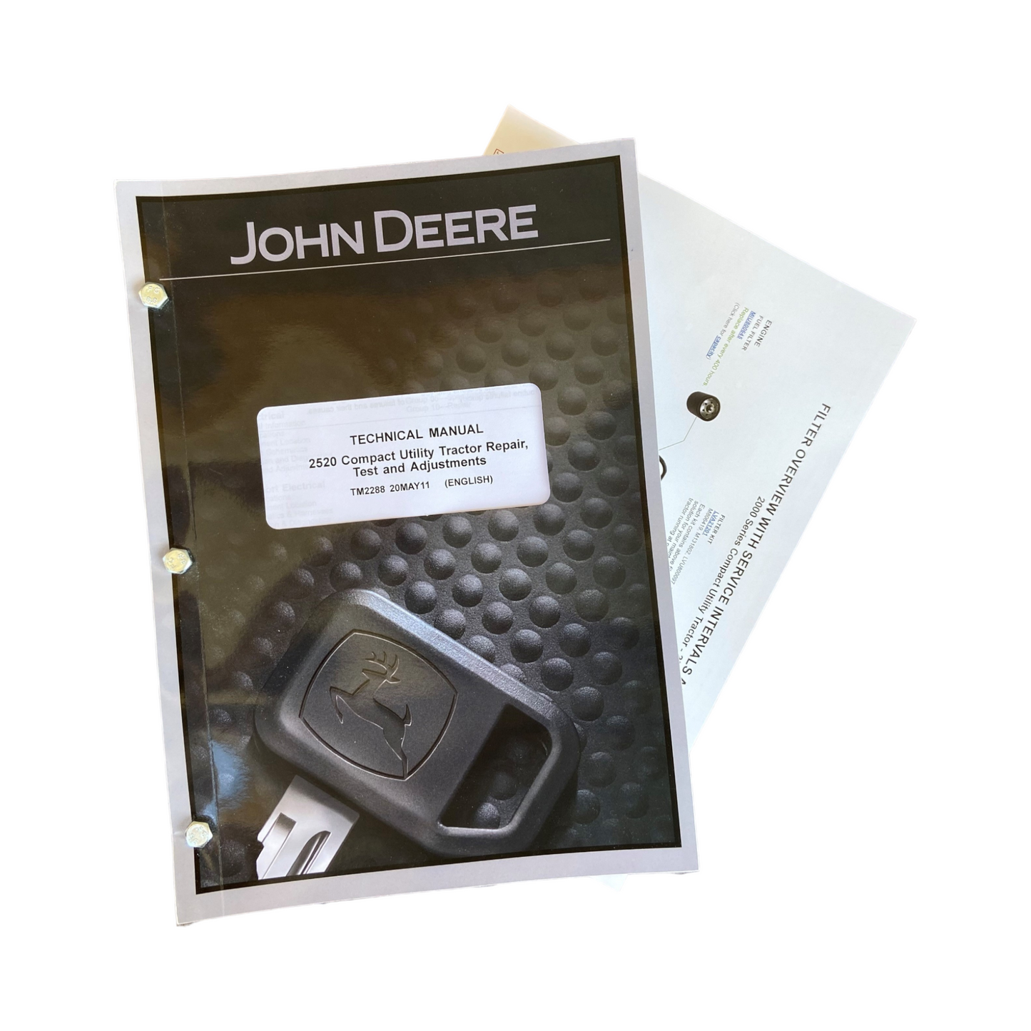 JOHN DEERE 2520 TRACTOR SERVICE MANUAL + !BONUS!