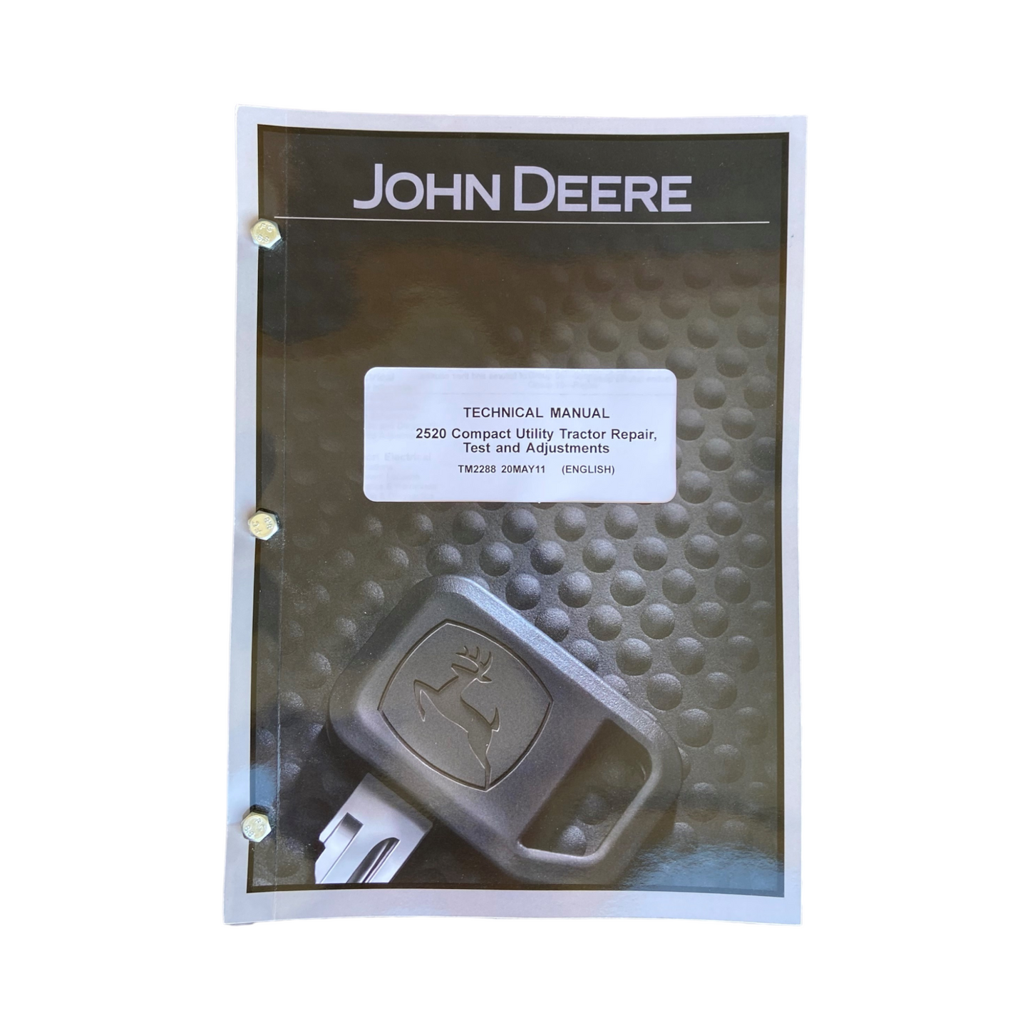 JOHN DEERE 2520 TRACTOR SERVICE MANUAL + !BONUS!