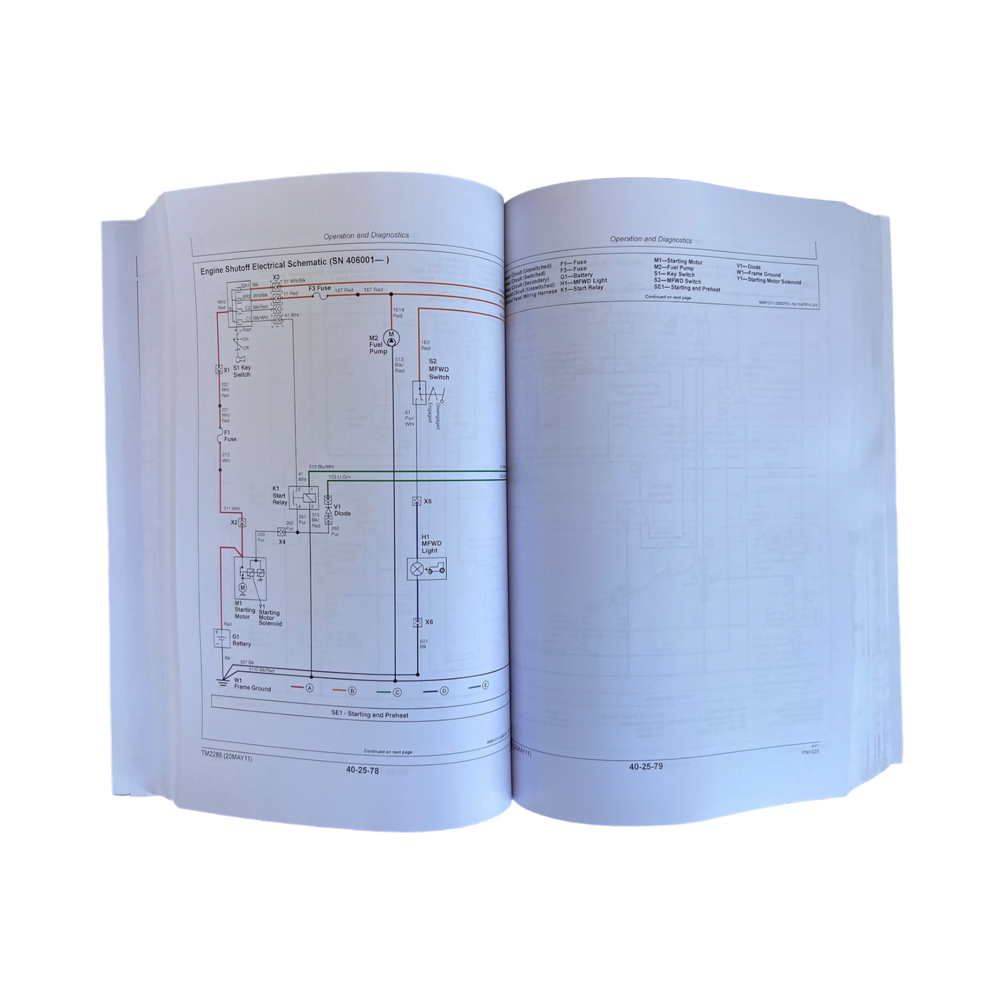 JOHN DEERE 2520 TRACTOR SERVICE MANUAL + !BONUS!