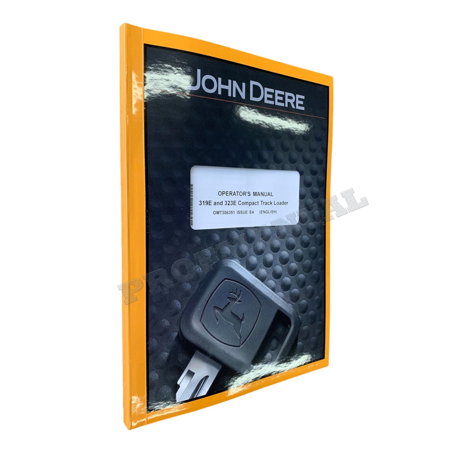 MANUEL D'UTILISATION DE LA CHARGEUSE COMPACTE SUR CHENILLES JOHN DEERE 319E 323E