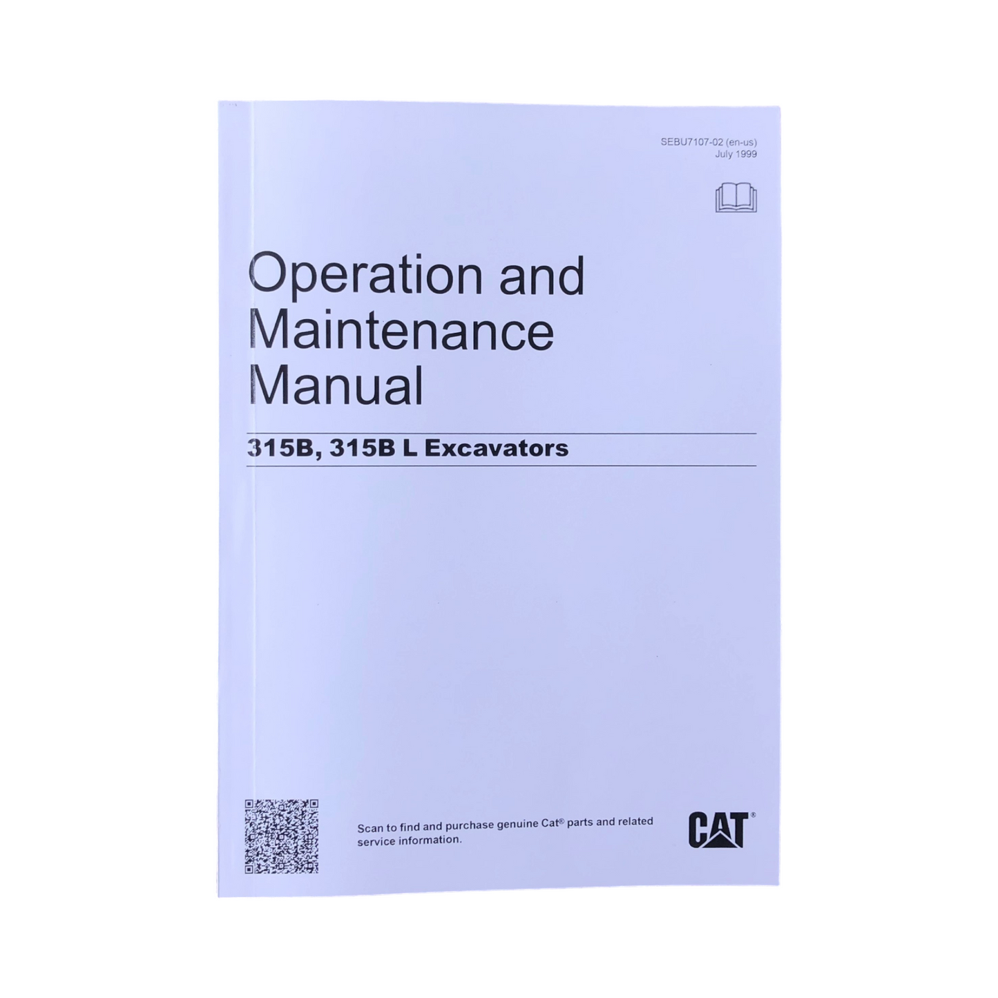 Caterpillar 315B 315B L Excavator Operators Maintenance Manual