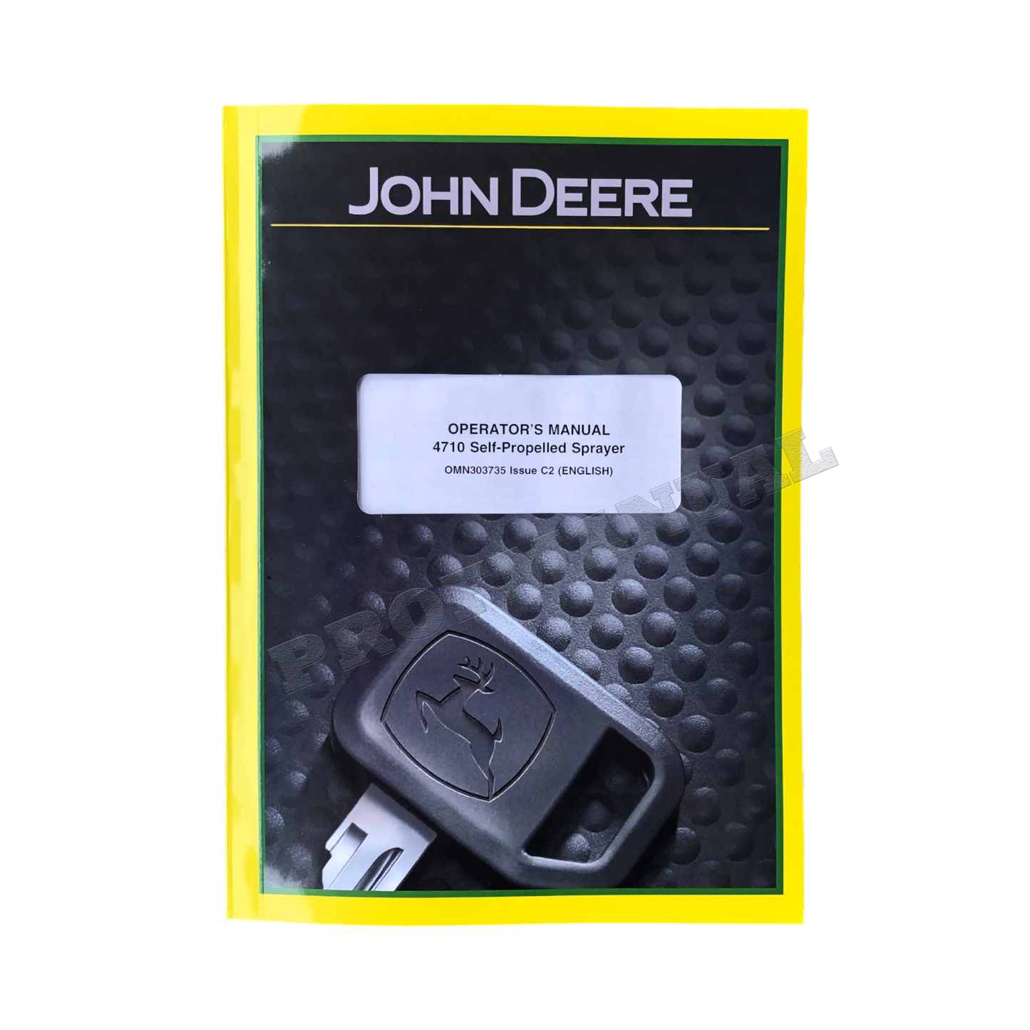 JOHN DEERE 4710 SPRAYER OPERATORS MANUAL + BONUS