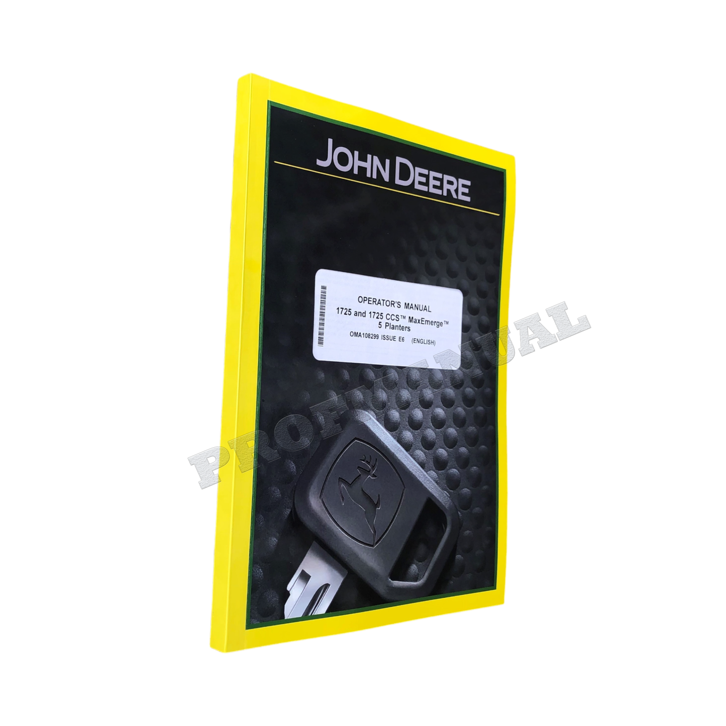 MANUEL D'UTILISATION DU SEMOIR JOHN DEERE 1725 1725 CCS MAXEMERGE 5