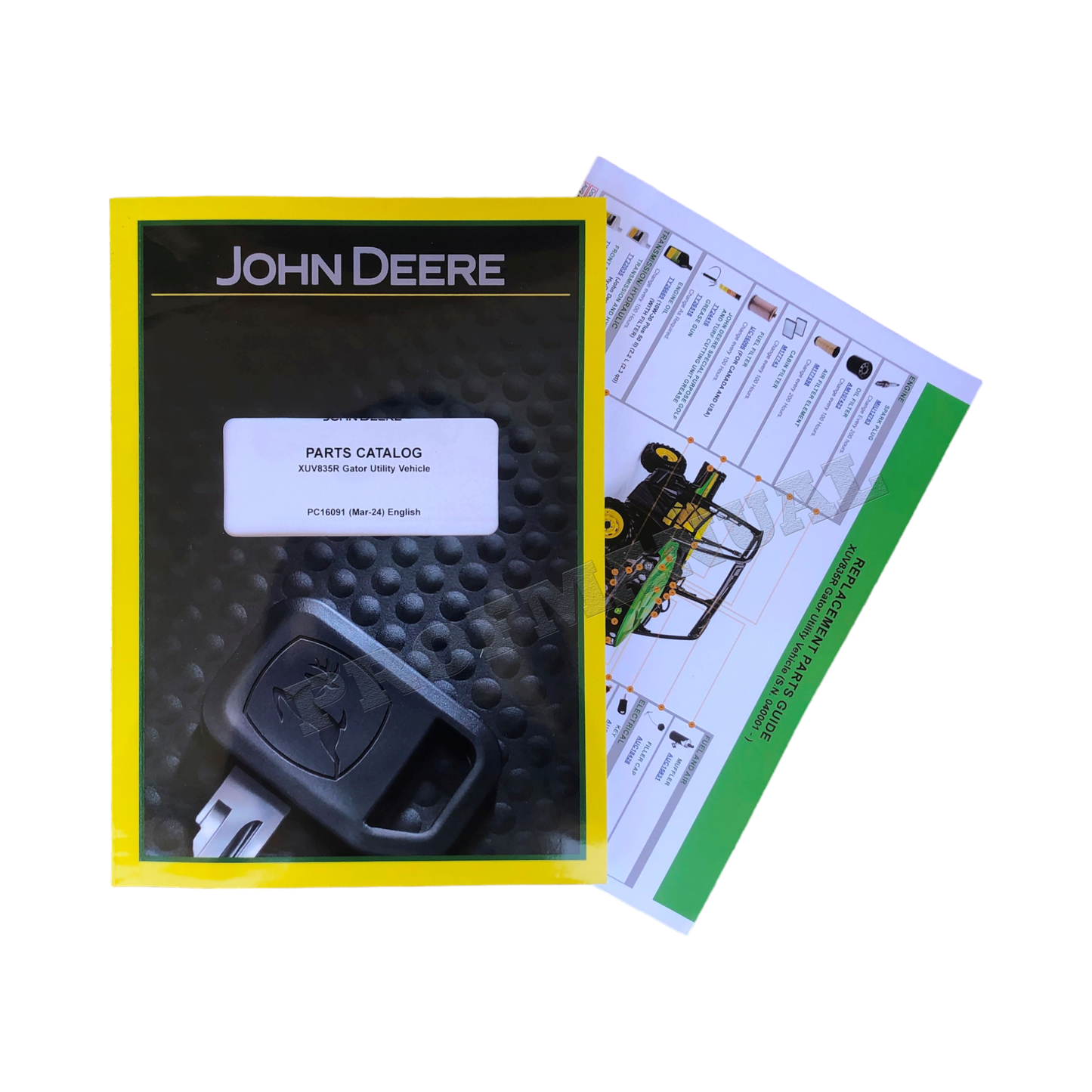 Manuel du catalogue des pièces détachées du véhicule utilitaire John Deere XUV835R Gator + !BONUS!