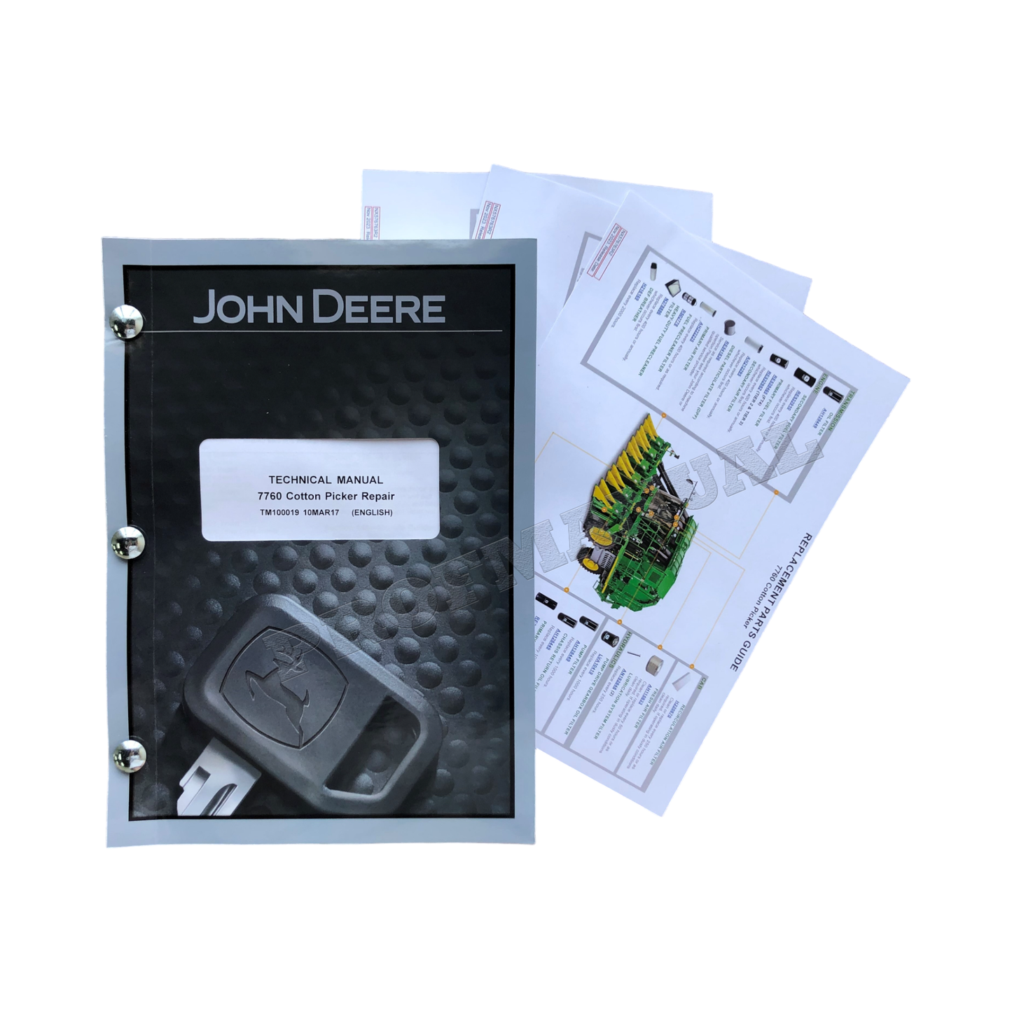 JONH DEERE 7760 BAUMWOLLPFLÜCKER – REPARATUR-SERVICEHANDBUCH + !BONUS!