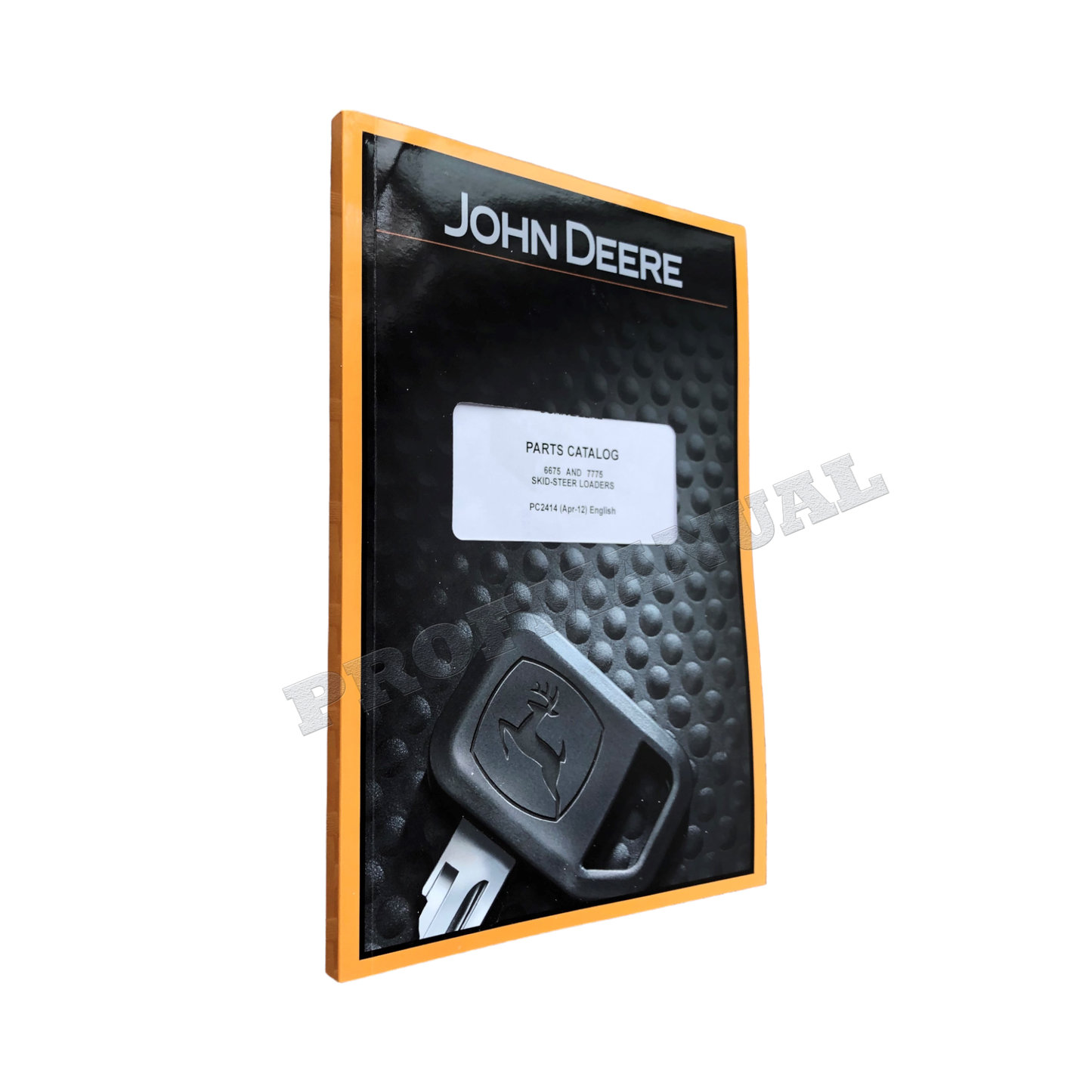 Manuel du catalogue de pièces détachées pour chargeuses compactes John Deere 6675 7775