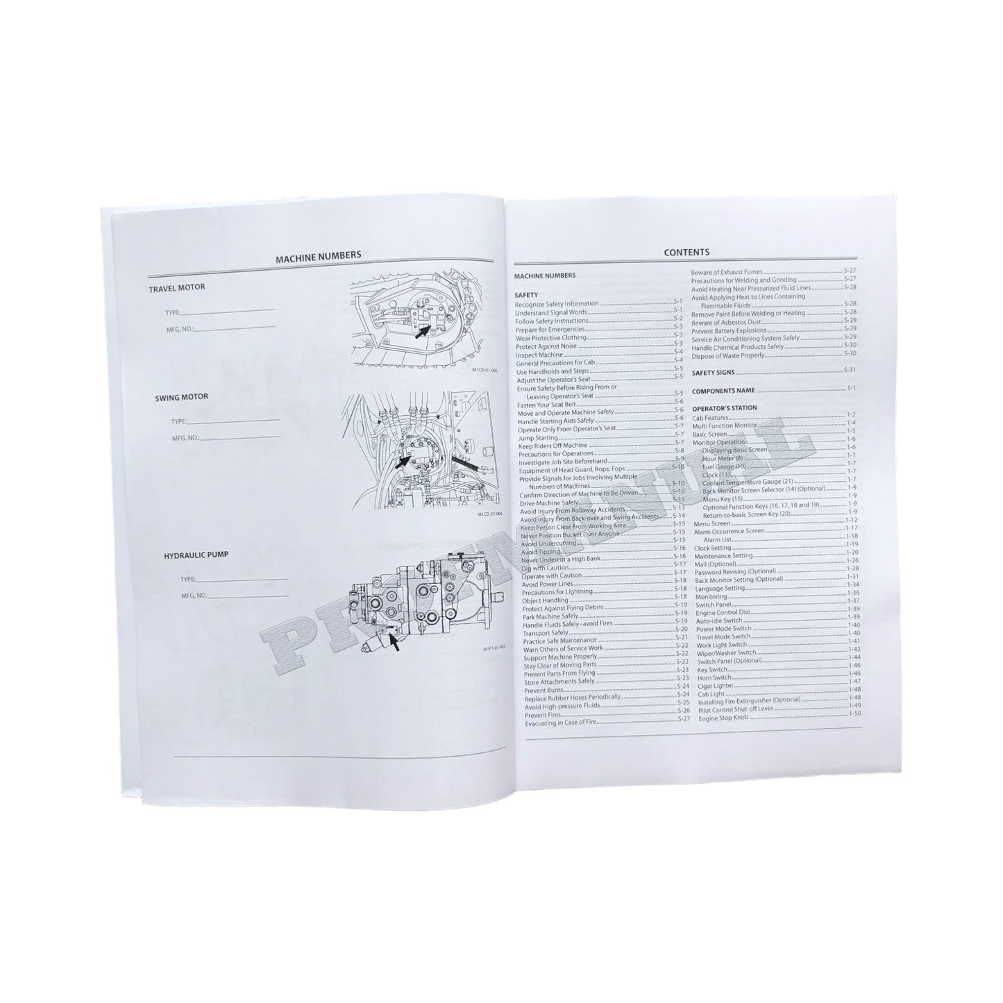 HITACHI ZAXIS ZX 85USB-3 BAGGER-BETRIEBSHANDBUCH