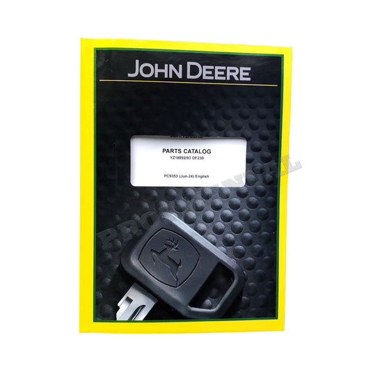 John Deere DF230 Getriebe YZ18892 YZ18893 Ersatzteilkatalog Handbuch