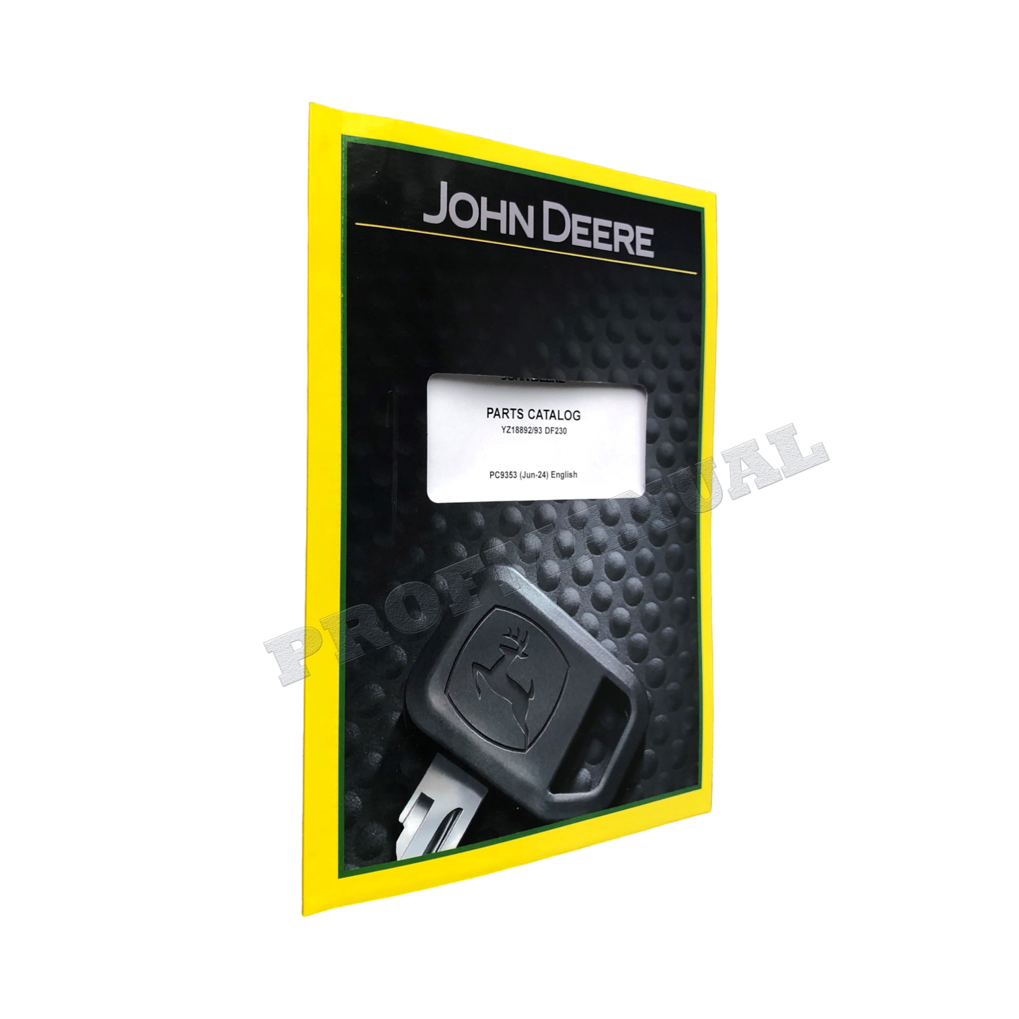 John Deere DF230 Transmission YZ18892 YZ18893 Parts Catalog Manual