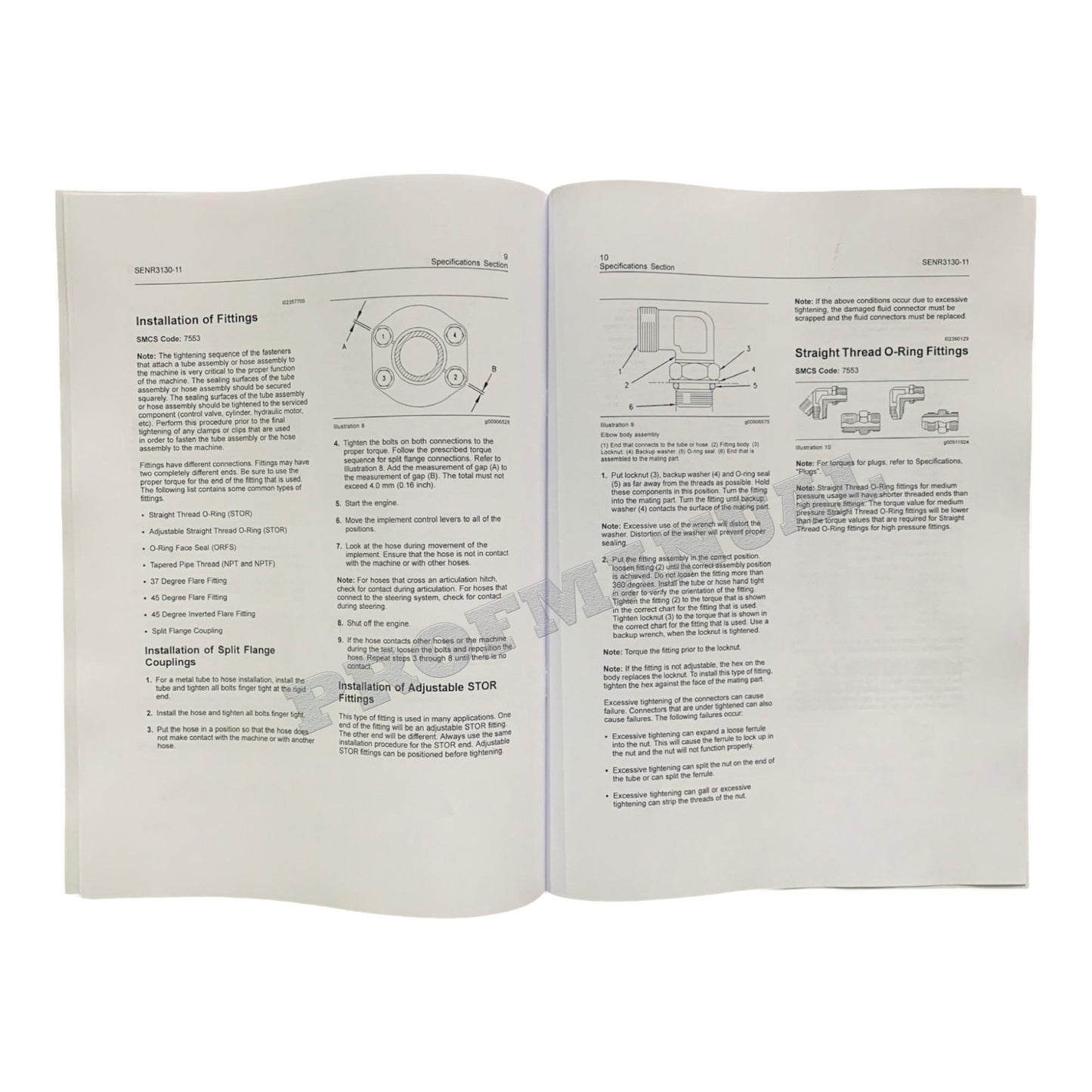 Caterpillar Torque Specification Service Manual SENR3130-20