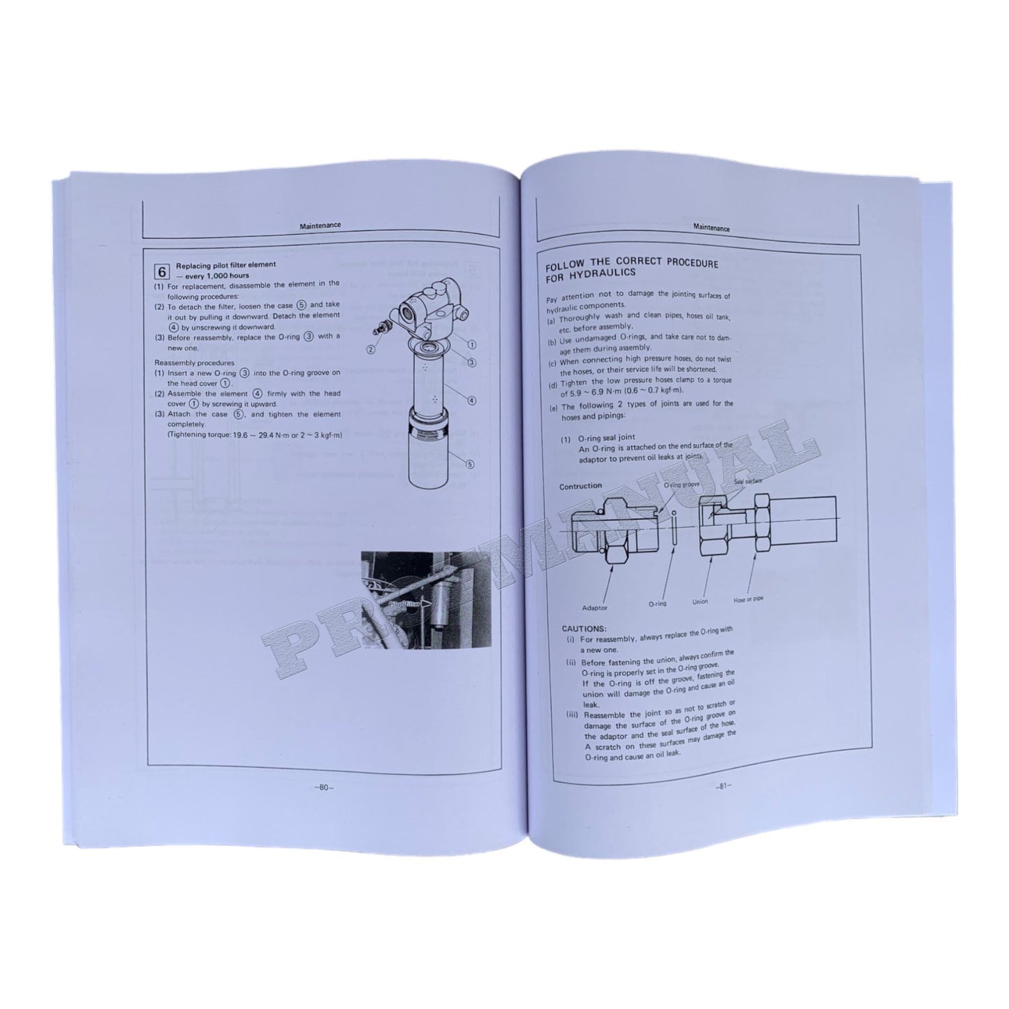 HITACHI EX200 EX200LC EXCAVATOR OPERATORS MANUAL