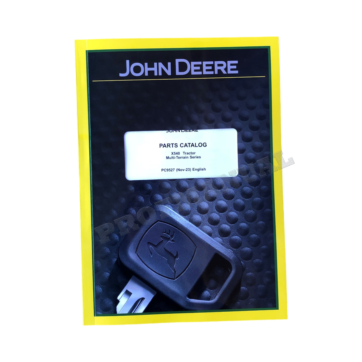 JOHN DEERE X540 TRAKTOR-ERSATZTEILKATALOG-HANDBUCH + !BONUS! 