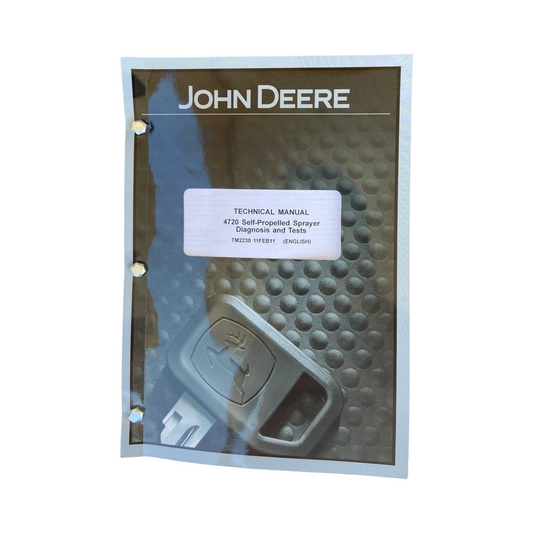 JOHN DEERE 4720 SPRÜHGERÄT SERVICEHANDBUCH Nr. 2