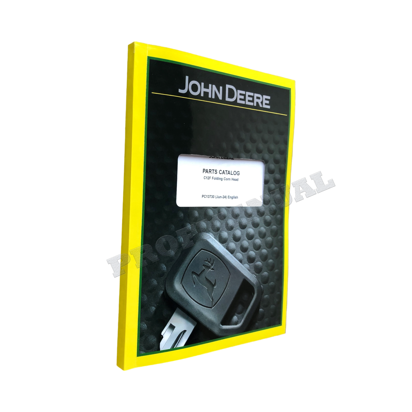 John Deere C12F Folding Corn Head Parts Catalog Manual