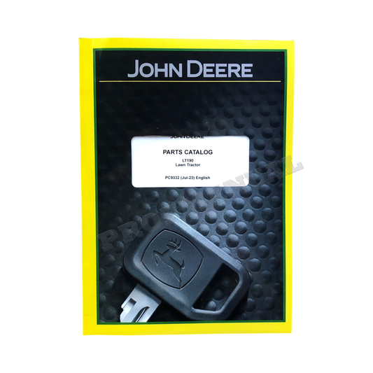 Ersatzteilkatalog für Rasentraktor John Deere LT190