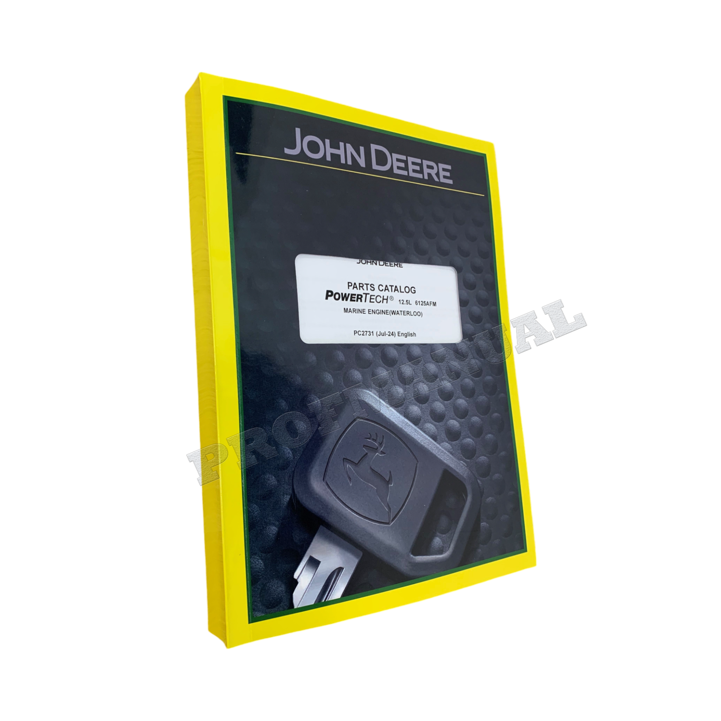 Manuel du catalogue des pièces détachées du moteur marin John Deere PowerTech 12,5 L 6125AFM01