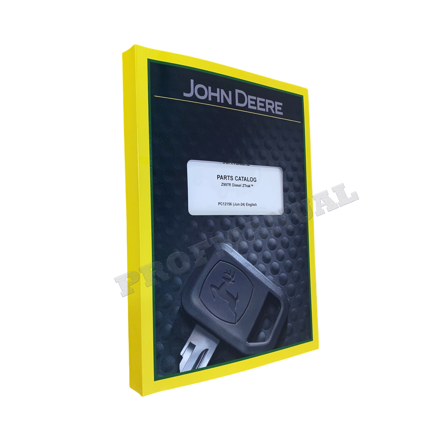 John Deere Z997R Diesel ZTrak Parts Catalog Manual