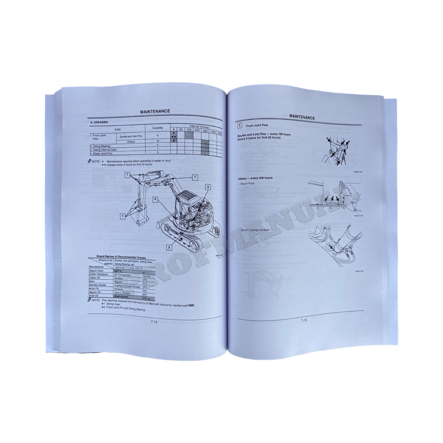 HITACHI EX75UR-3 EXCAVATOR OPERATORS MANUAL #2