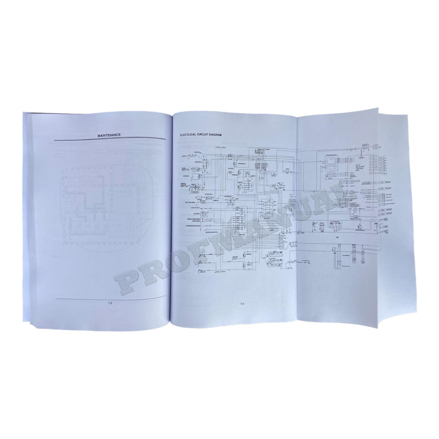 HITACHI EX75UR-3 EXCAVATOR OPERATORS MANUAL #2