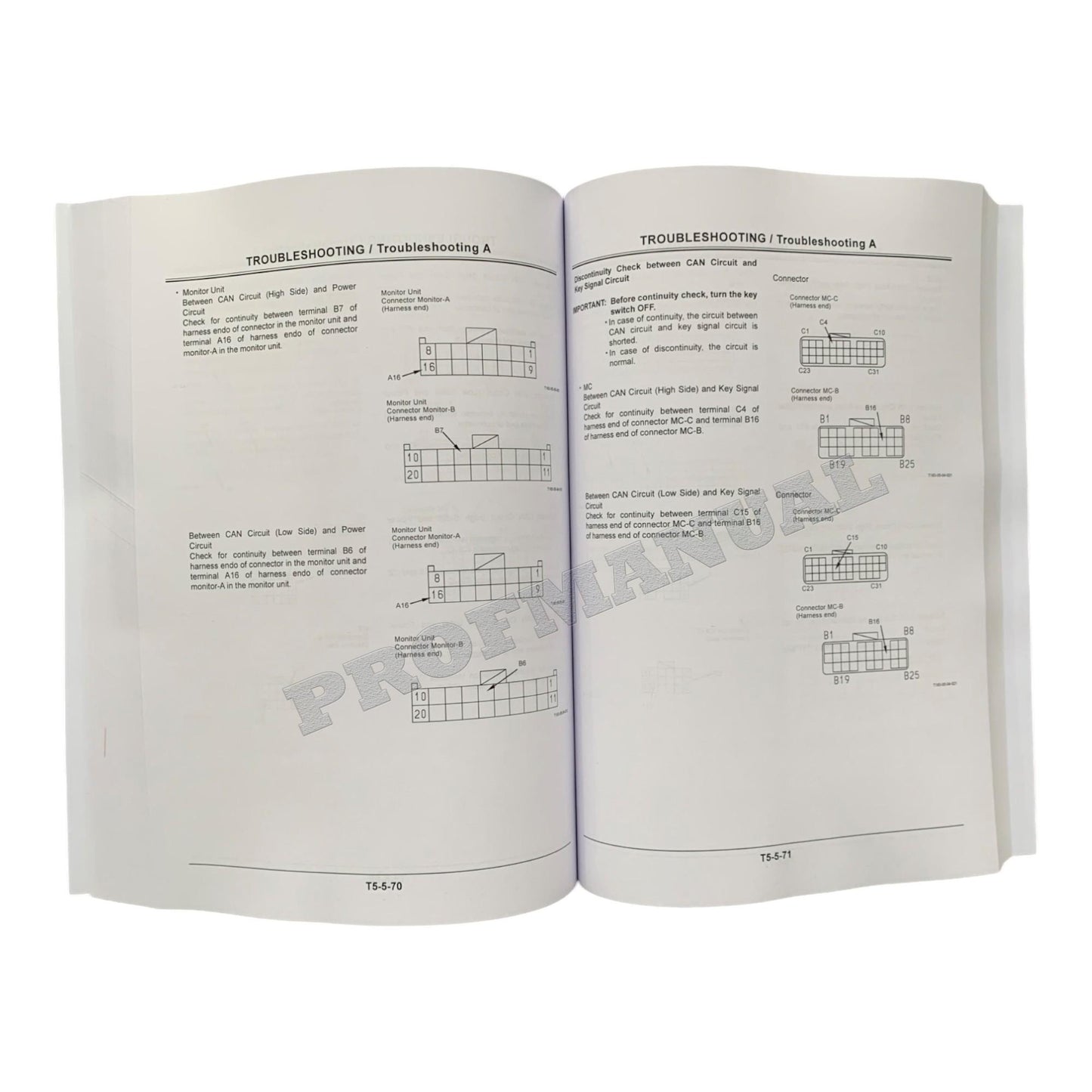 Hitachi ZX330-3 Class 330-3 330LC-3 350H-3 Excavator Troubleshoot Service Manual