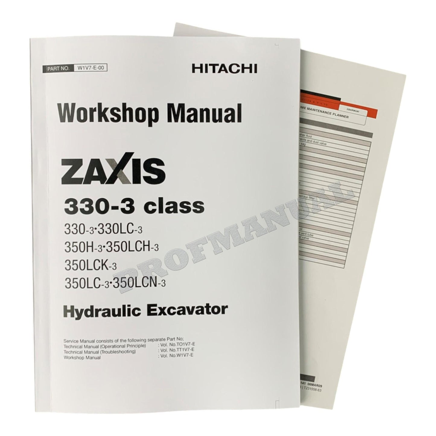 Hitachi ZX330-3 ZX330LC-3 ZX350H-3 ZX350LCH-3 Excavator Workshop Service manual