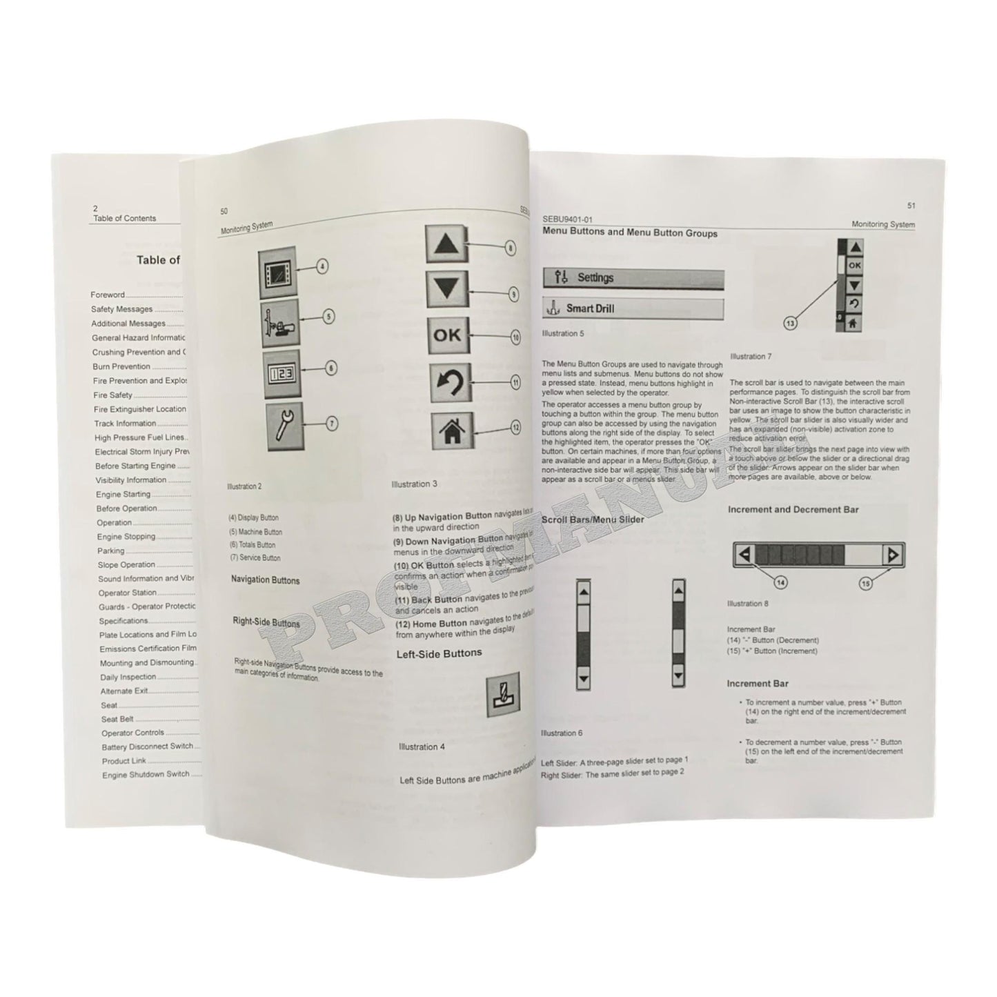 Caterpillar Cat MD5075C Track Drill OPERATORS MAINTENANCE MANUAL