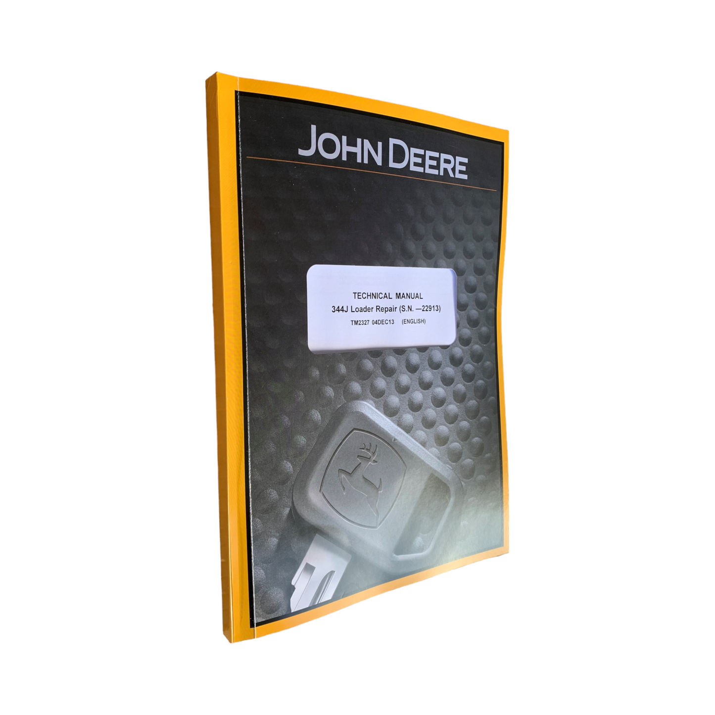 REPARATUR-SERVICEHANDBUCH FÜR JOHN DEERE 344J LADER + !BONUS! 