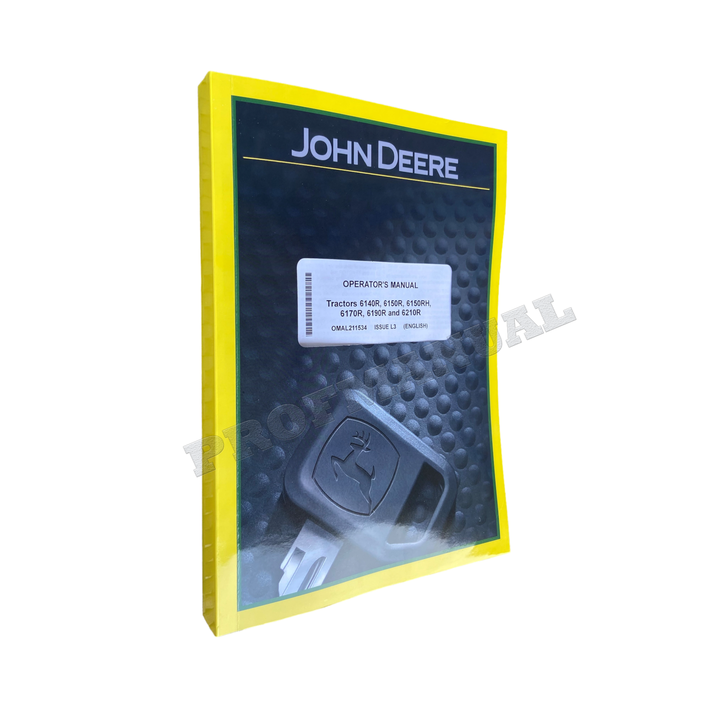 JOHN DEERE 6150R 6150RH 6170R 6190R 6210R 6140R TRACTOR OPERATORS MANUAL