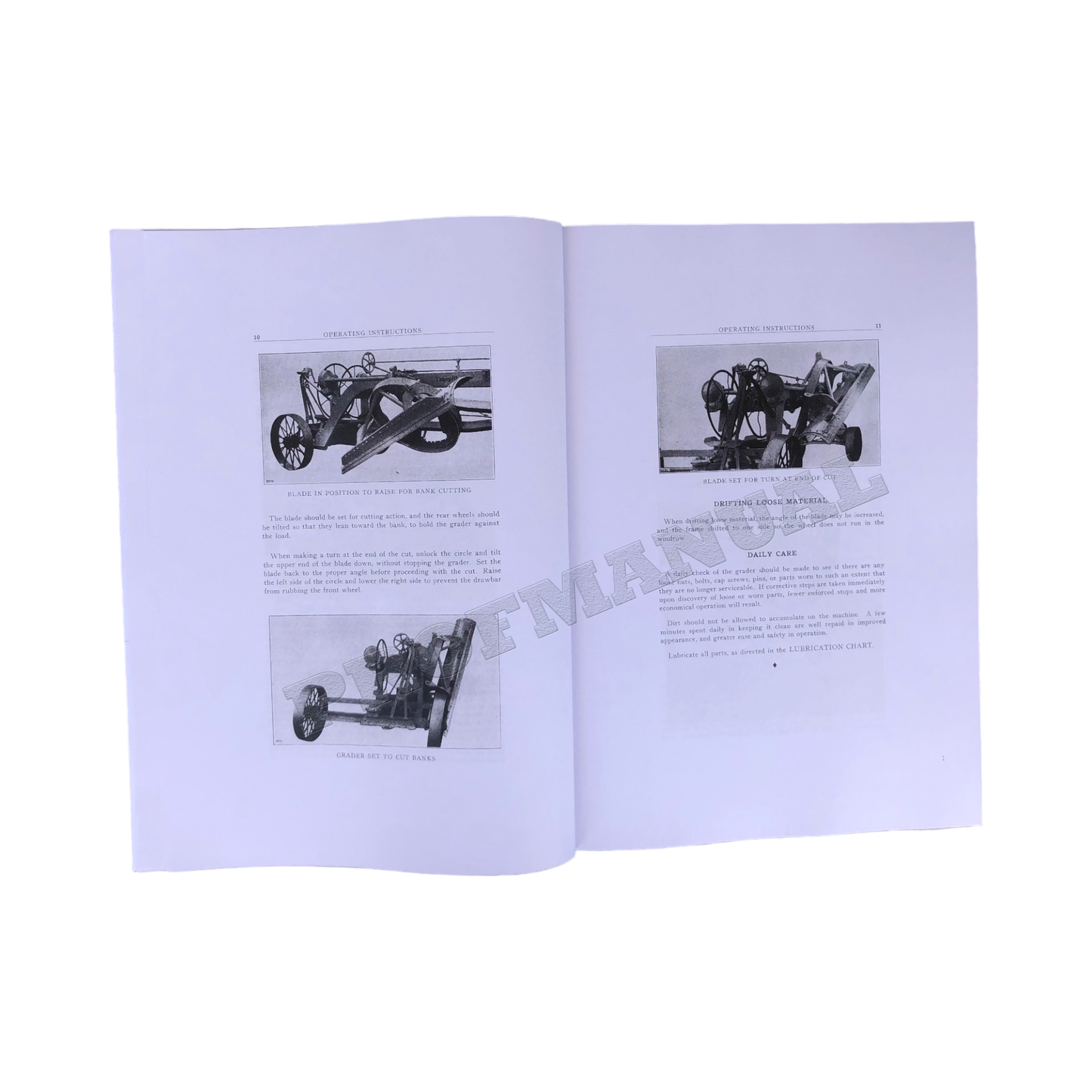 Caterpillar 66 Grader Operators Maintenance Manual