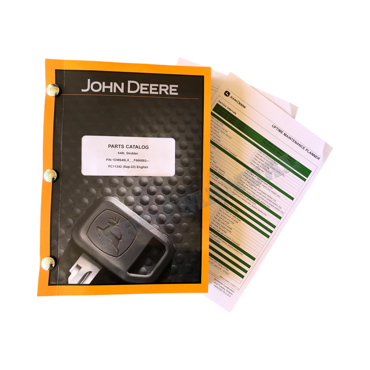 CATALOGUE DES PIÈCES DÉTACHÉES DU DÉBUSQUEUR JOHN DEERE 648L ser F666893-+ !BONUS!