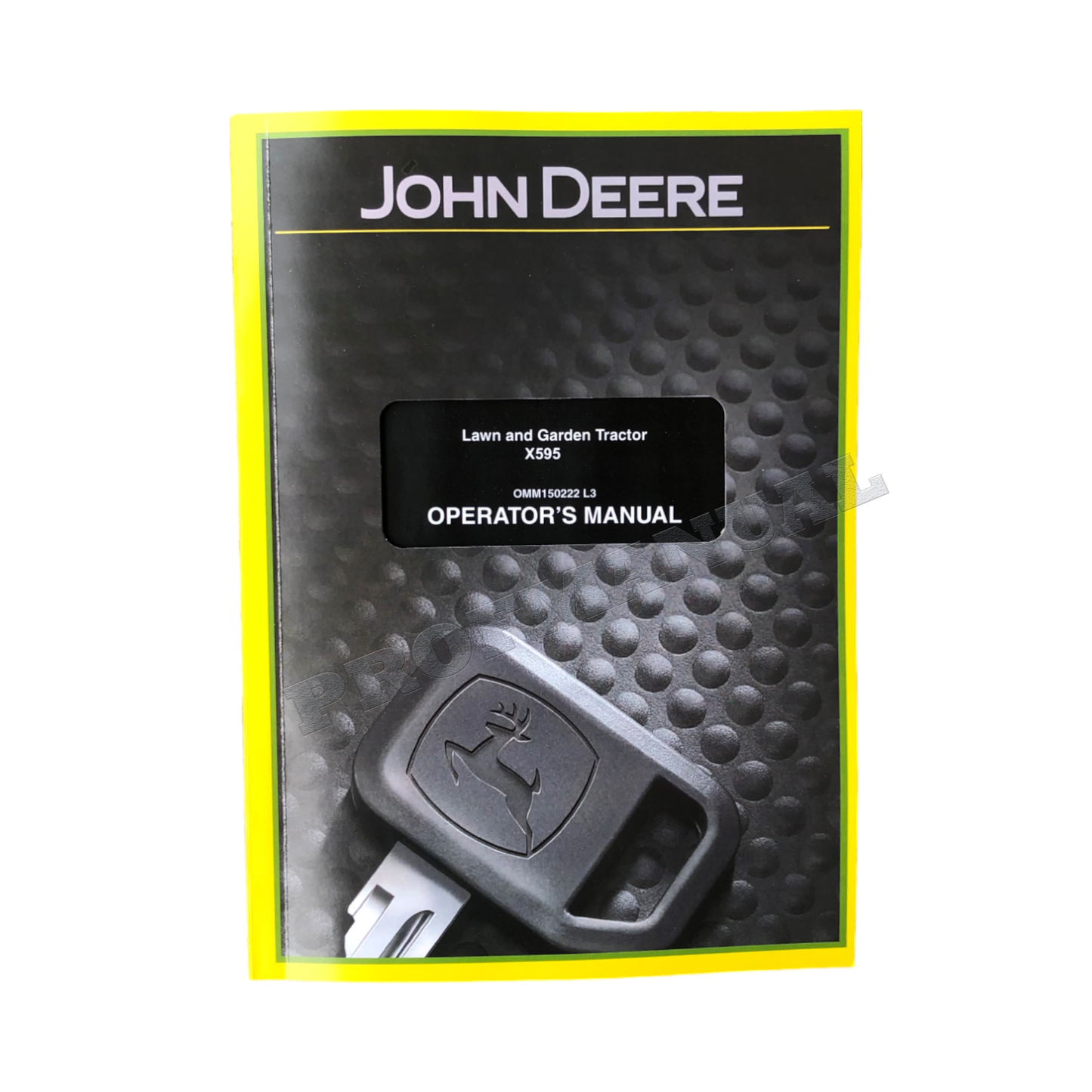 JOHN DEERE X595 TRACTOR OPERATORS MANUAL #3