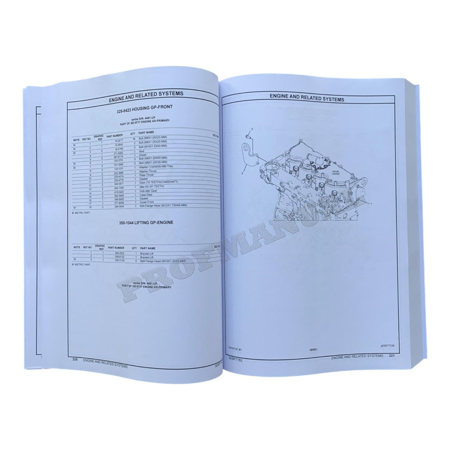 Caterpillar Cat TL1055C Telehandler Parts Catalog Manual