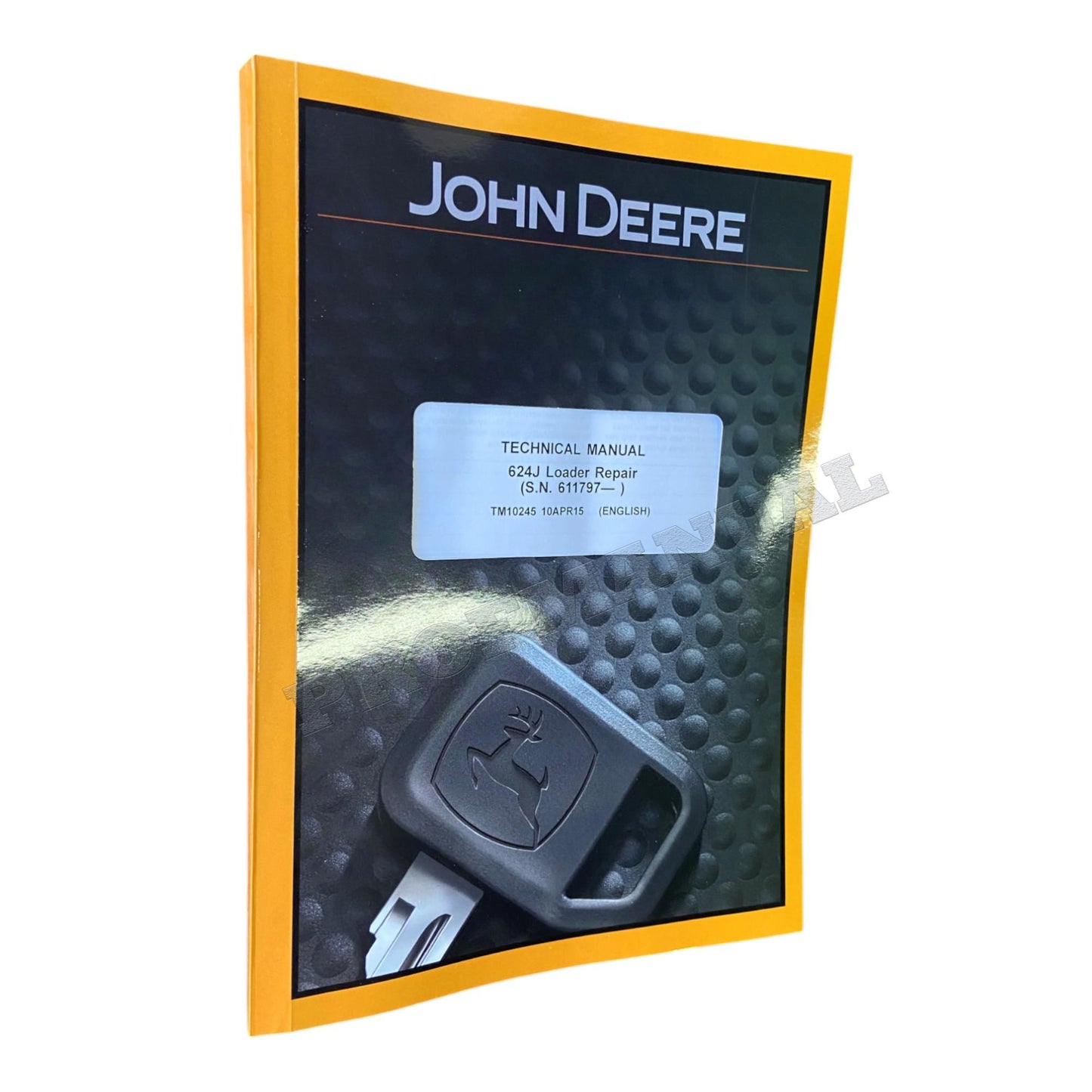 JOHN DEERE 624J LOADER REPAIR SERVICE TECHNICAL MANUAL TM10245 +!BONUS!