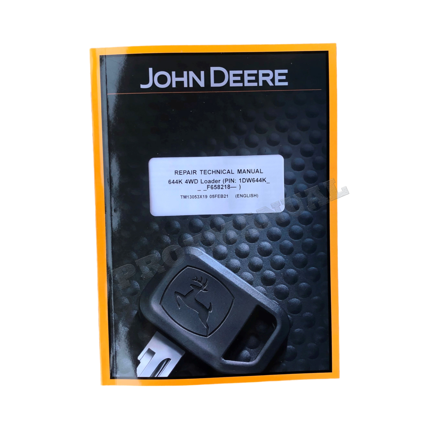 JOHN DEERE 644K LOADER REPAIR SERVICE MANUAL + !BONUS!