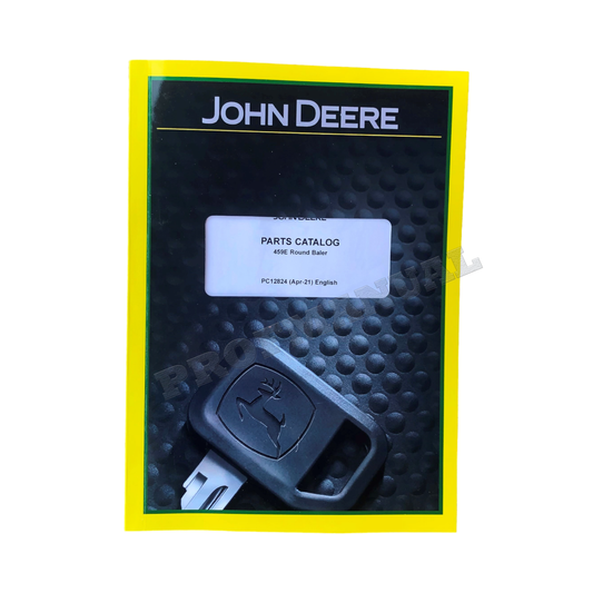 JOHN DEERE 459E RUNDBALLENPRESSE ERSATZTEILKATALOG HANDBUCH Seriennummer 1-459999